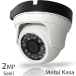 DORUK (DA-3224-S) 2MP 3.6MM 4IN1,SESLİ,UTC KONTROL, F1.2/0.03LUX,2D/3D NR ON METAL DOME KAMERA